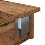 Casa si Gradina - Mobilier - Mese si birouri - Mese bucatarie si dining - Masa bar de perete, lemn vechi, 102x45x103,5 cm, lemn compozit - Infinity.ro