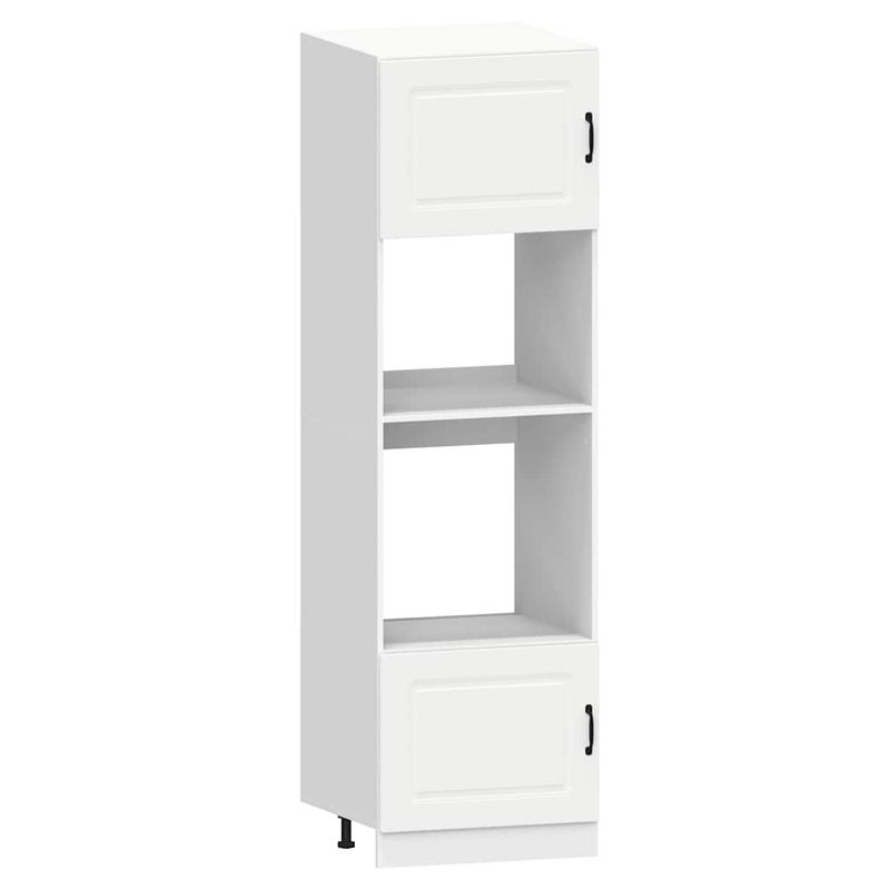 Casa si Gradina - Mobilier - Comode si corpuri - Corpuri bucatarie - Set dulap de bucatarie din 7 piese „Kalmar” Lemn prelucrat alb - Infinity.ro