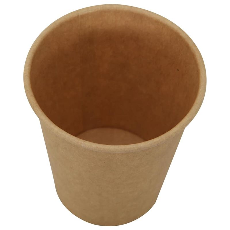 Casa si Gradina - Bucatarie si vesela - Cani si pahare - Cani si cesti - Cesti de cafea din hartie 1000 buc 4oz 100ml maro - Infinity.ro