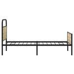 Casa si Gradina - Mobilier - Paturi si accesorii - Paturi - Cadru pat fara saltea stejar sonoma 100x200 cm lemn prelucrat - Infinity.ro