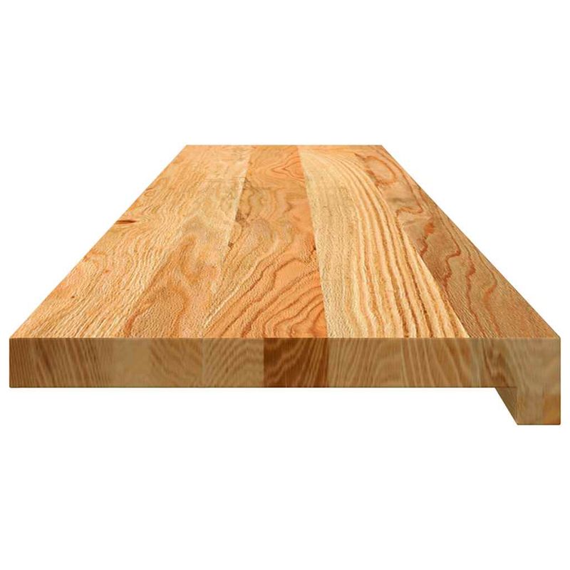 Casa si Gradina - Constructii - Scari si accesorii interioare - Accesorii scari interioare - Trepte de scara 4 buc maro deschis lemn masiv de stejar, mărime 120x30x2 cm - Infinity.ro