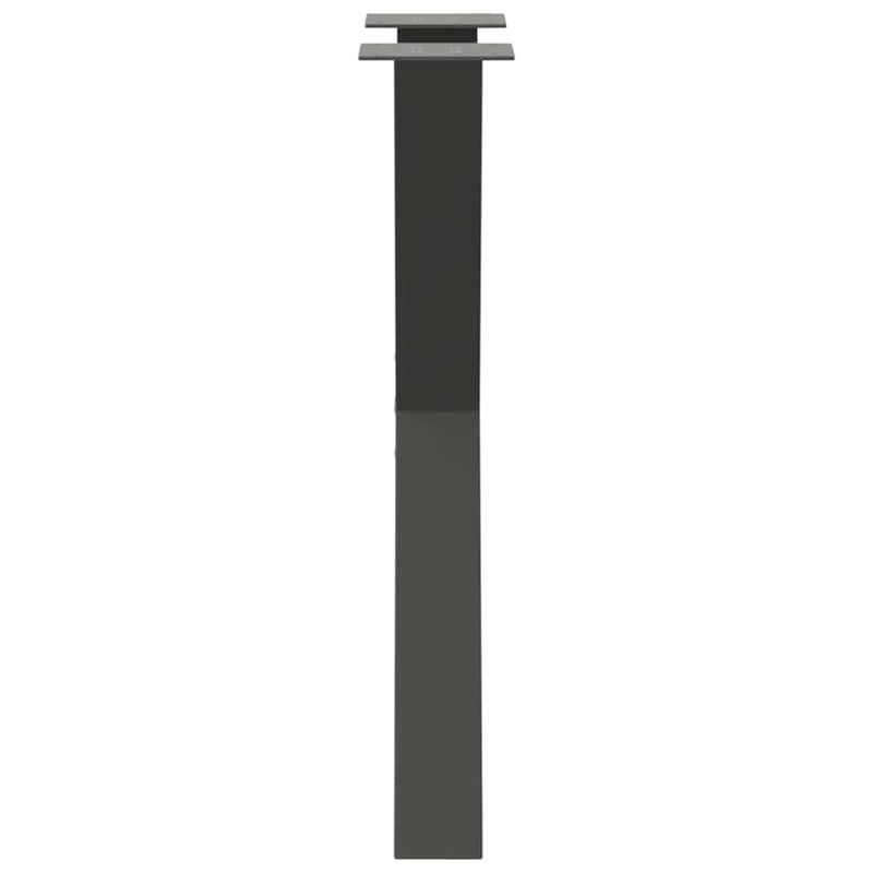 Casa si Gradina - Mobilier - Feronerie si accesorii mobila - Picioare pentru masa in forma de X, 2 buc Antracit Otel, mărime 50x(72-73) cm (80 mm) - Infinity.ro