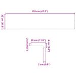 Casa si Gradina - Constructii - Scari si accesorii interioare - Accesorii scari interioare - Trepte de scara 4 buc maro deschis lemn masiv de stejar, mărime 120x30x2 cm - Infinity.ro
