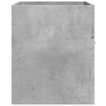 Casa si Gradina - Mobilier - Mobilier baie - Comode baie - Dulap de chiuveta baie gri beton, 90x38,5x46 cm, lemn prelucrat - Infinity.ro