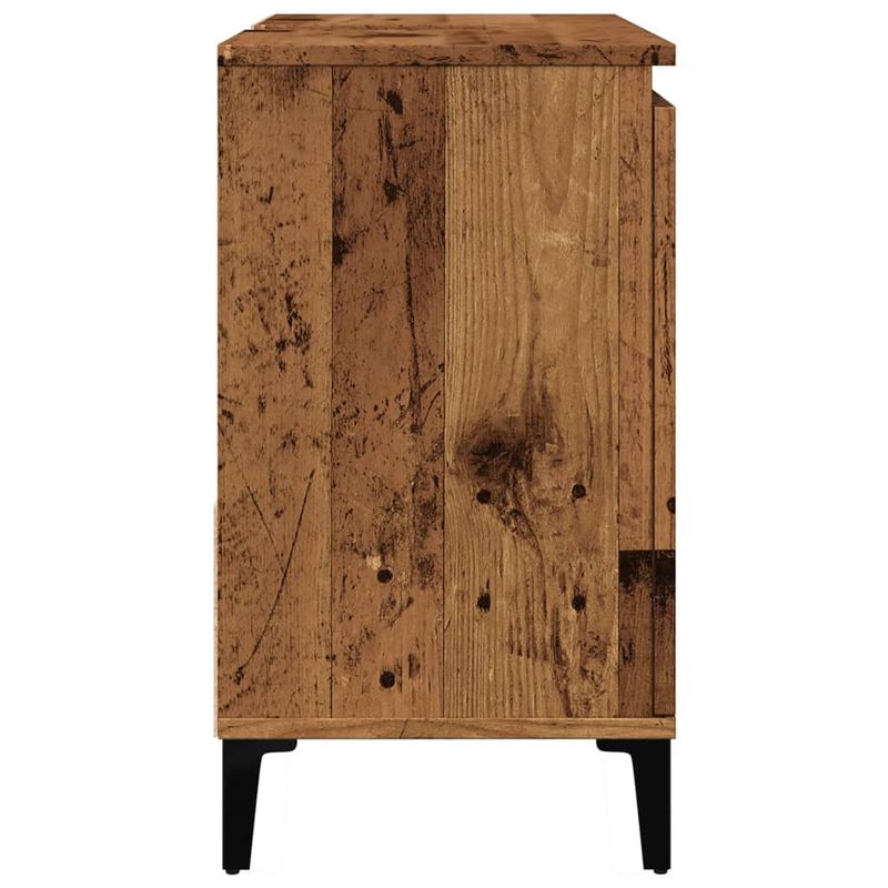 Casa si Gradina - Mobilier - Mobilier baie - Comode baie - Dulap de chiuveta, lemn vechi, 65x33x60 cm, lemn prelucrat - Infinity.ro