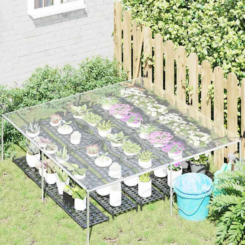 Casa si Gradina - Gradina si terasa - Umbrele si pavilioane - Pavilioane - Prelata transparenta cu ochiuri 2x2 m PVC - Infinity.ro