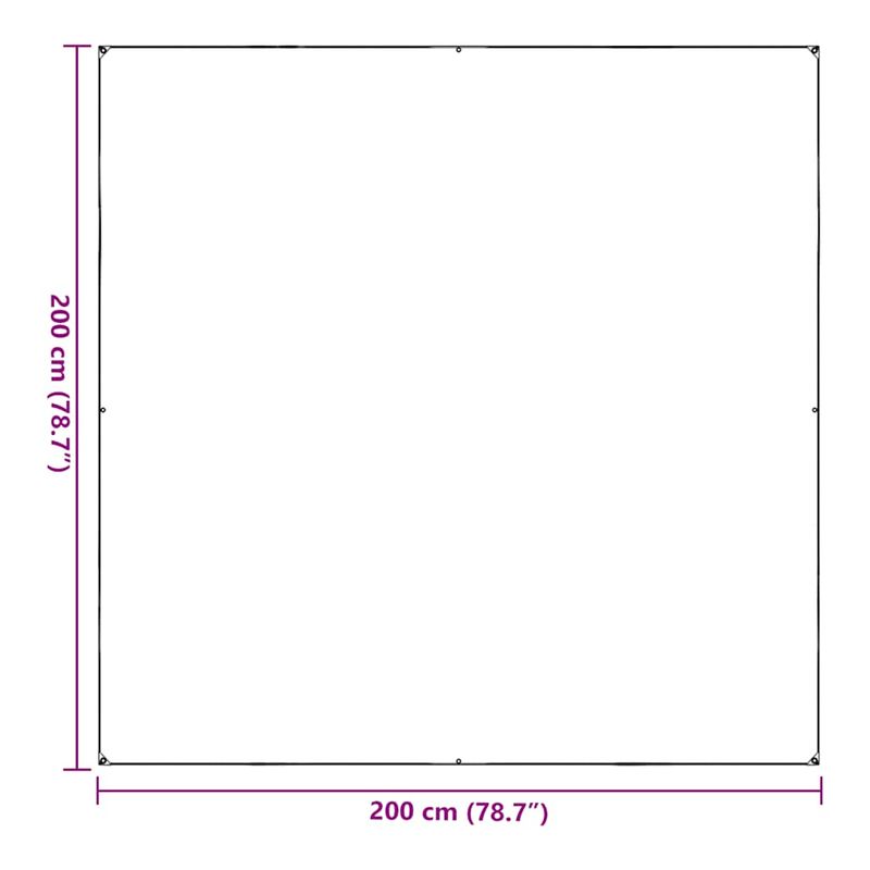 Casa si Gradina - Gradina si terasa - Umbrele si pavilioane - Pavilioane - Prelata transparenta cu ochiuri 2x2 m PVC - Infinity.ro