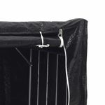 Casa si Gradina - Termice - Sobe, Seminee si accesorii - Accesorii seminee si sobe - Suport pentru lemne de foc cu capac de ploaie Otel galvanizat - Infinity.ro