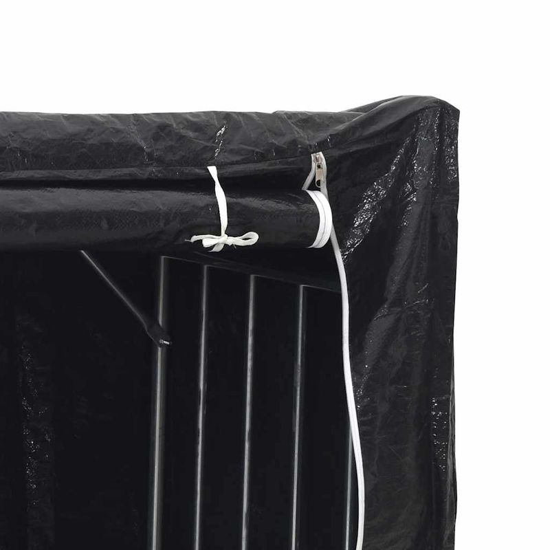 Casa si Gradina - Termice - Sobe, Seminee si accesorii - Accesorii seminee si sobe - Suport pentru lemne de foc cu capac de ploaie Otel galvanizat - Infinity.ro