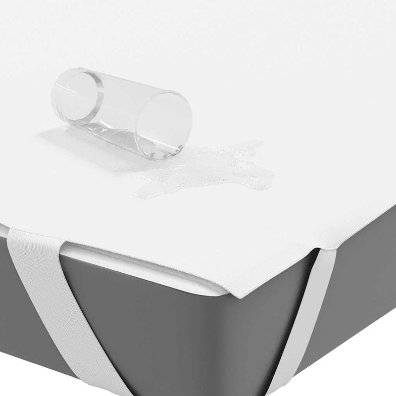 Casa si Gradina - Mobilier - Saltele si somiere - Saltele - Protectie de saltea, alb, 80x200 cm, impermeabila - Infinity.ro