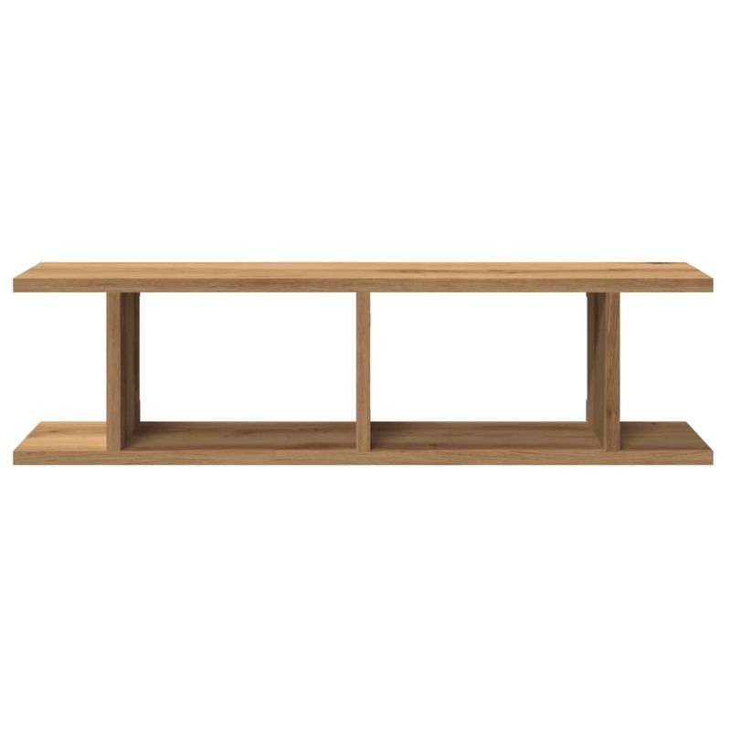 Casa si Gradina - Mobilier - Biblioteci si rafturi - Rafturi - Rafturi de perete, 2 buc., stejar artizanal, 75x18x20 cm, lemn - Infinity.ro
