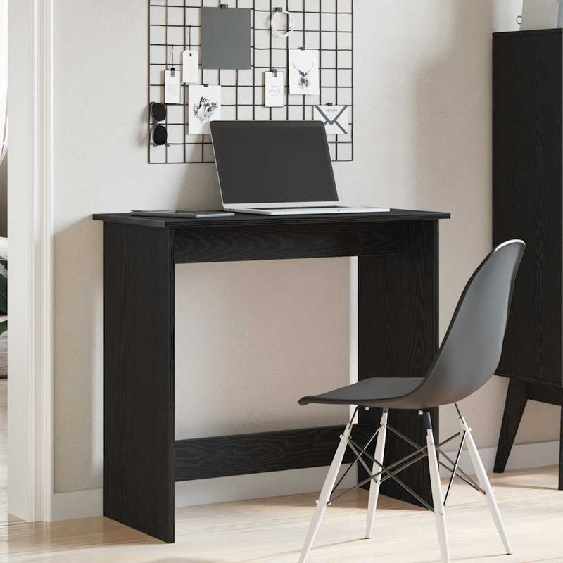 Casa si Gradina - Mobilier - Mese si birouri - Birouri - Birou, negru, 80 x 40 x 75 cm, PAL - Infinity.ro