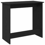 Casa si Gradina - Mobilier - Mese si birouri - Birouri - Birou, negru, 80 x 40 x 75 cm, PAL - Infinity.ro