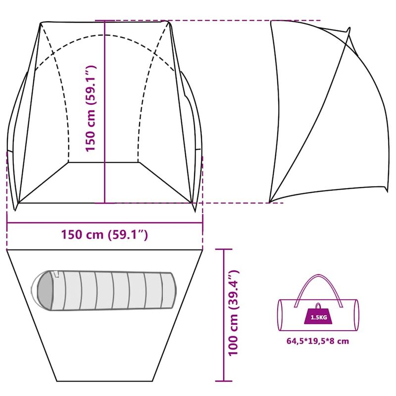 Sport si Outdoor - Camping - Corturi camping - Cort de pescuit Camuflaj rezistent la apa - Infinity.ro