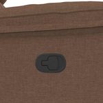 Ingrijire personala si Cosmetice - Sanatate si wellness - Articole wellness - Fotolii de masaj - Fotoliu de masaj rabatabil, maro, material textil - Infinity.ro