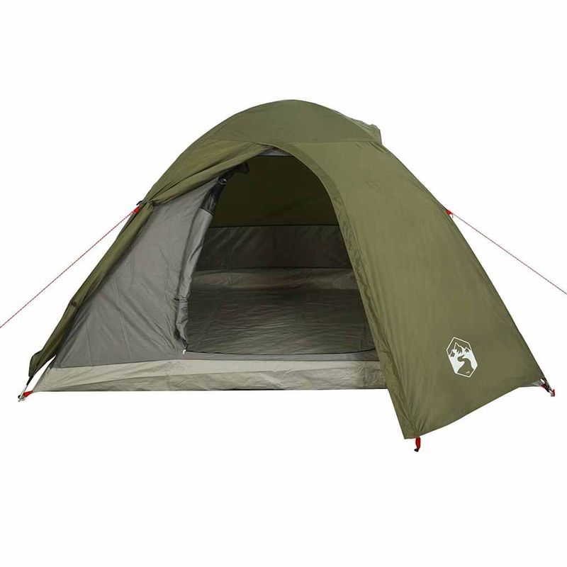 Sport si Outdoor - Camping - Corturi camping - Cort camping cupola 4 persoane verde masliniu impermeabil - Infinity.ro
