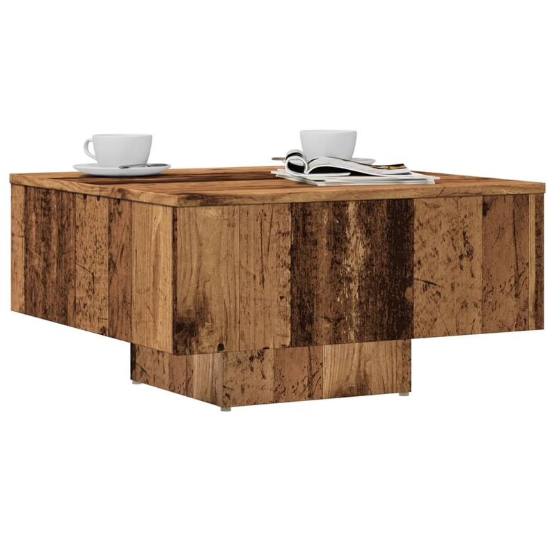 Casa si Gradina - Mobilier - Mese si birouri - Masute de cafea - Masuta de cafea, lemn vechi, 60x60x31,5 cm, lemn prelucrat - Infinity.ro