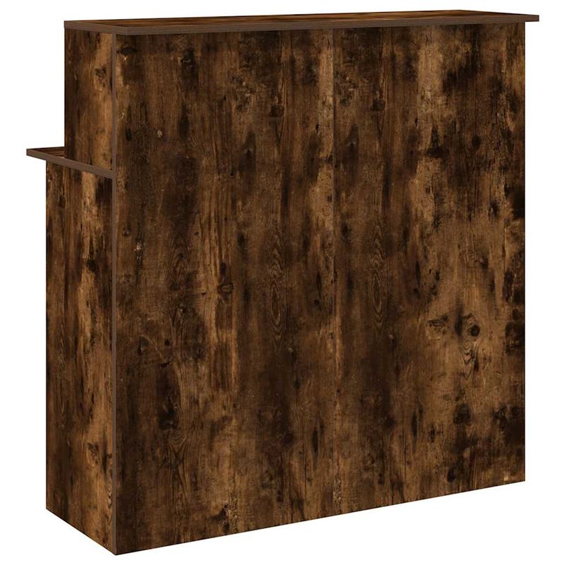 Casa si Gradina - Mobilier - Mese si birouri - Birouri - Birou de receptie stejar afumat 100x50x103,5 cm lemn prelucrat - Infinity.ro