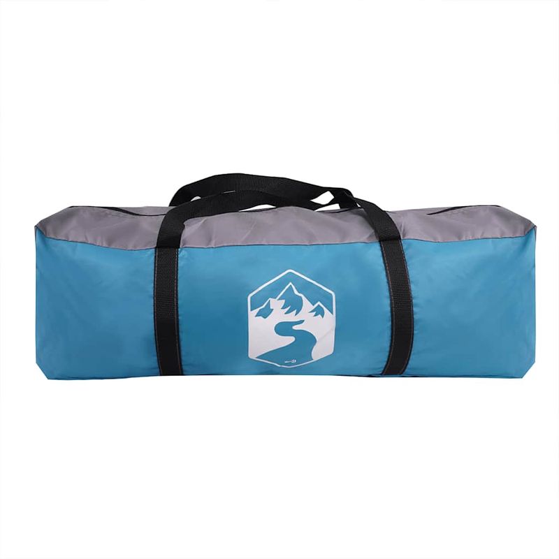 Sport si Outdoor - Camping - Corturi camping - Cort de familie Tipi pentru 6 persoane, albastru, impermeabil - Infinity.ro