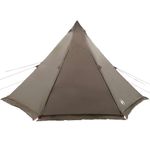 Sport si Outdoor - Camping - Corturi camping - Cort de familie Tipi pentru 8 persoane, maro, impermeabil - Infinity.ro