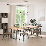 Casa si Gradina - Mobilier - Feronerie si accesorii mobila - Picioare pentru masa in forma de U, 2 buc Antracit Otel, mărime 90x(72-73) cm - Infinity.ro