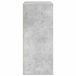 Casa si Gradina - Mobilier - Biblioteci si rafturi - Biblioteci - Biblioteca, gri beton, 60x30x71,5 cm, lemn prelucrat - Infinity.ro