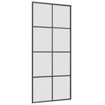 Casa si Gradina - Constructii - Usi interior, exterior si garaj - Usi garaj - Usa glisanta cu set feronerie, 90x205 cm, sticla ESG/aluminiu - Infinity.ro