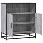 Casa si Gradina - Mobilier - Comode si corpuri - Comode - Bufeta gri Sonoma 68x35x76 cm din lemn prelucrat - Infinity.ro