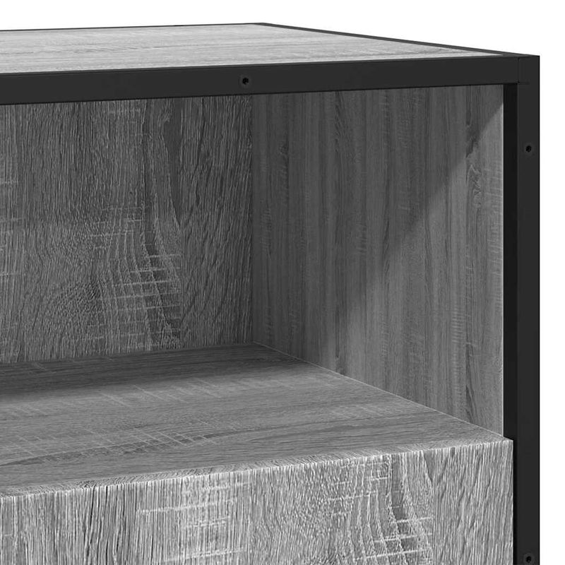 Casa si Gradina - Mobilier - Comode si corpuri - Comode - Bufeta gri Sonoma 68x35x76 cm din lemn prelucrat - Infinity.ro