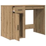 Casa si Gradina - Mobilier - Mese si birouri - Birouri - Birou, stejar artizanal, 100x49x75 cm, lemn prelucrat - Infinity.ro