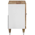 Casa si Gradina - Mobilier - Mobilier baie - Comode baie - Dulap pentru chiuveta de baie, 62x33x58 cm, lemn masiv de mango - Infinity.ro