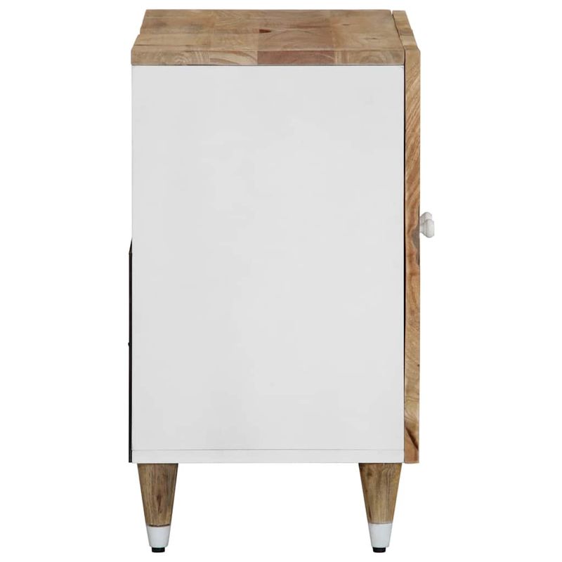 Casa si Gradina - Mobilier - Mobilier baie - Comode baie - Dulap pentru chiuveta de baie, 62x33x58 cm, lemn masiv de mango - Infinity.ro