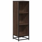 Casa si Gradina - Mobilier - Biblioteci si rafturi - Biblioteci - Biblioteca, stejar maro, 33,5x33x107,5 cm, lemn prelucrat - Infinity.ro