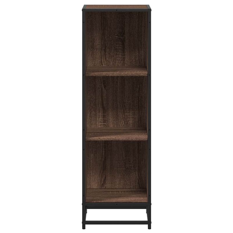 Casa si Gradina - Mobilier - Biblioteci si rafturi - Biblioteci - Biblioteca, stejar maro, 33,5x33x107,5 cm, lemn prelucrat - Infinity.ro