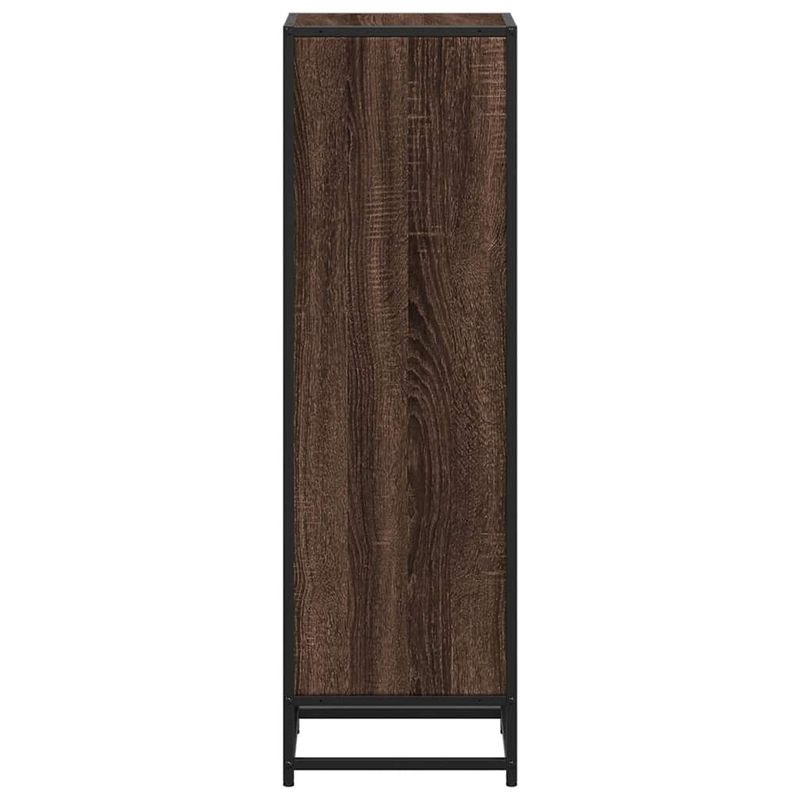 Casa si Gradina - Mobilier - Biblioteci si rafturi - Biblioteci - Biblioteca, stejar maro, 33,5x33x107,5 cm, lemn prelucrat - Infinity.ro