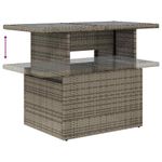 Casa si Gradina - Gradina si terasa - Mobilier exterior - Seturi mobila gradina - Set mobilier gradina cu perne, 6 piese, gri, poliratan - Infinity.ro