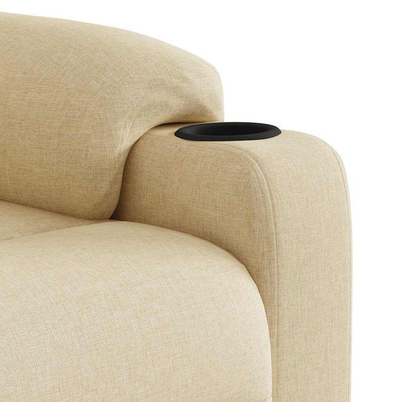 Ingrijire personala si Cosmetice - Sanatate si wellness - Articole wellness - Fotolii de masaj - Fotoliu rabatabil de masaj, crem, material textil - Infinity.ro