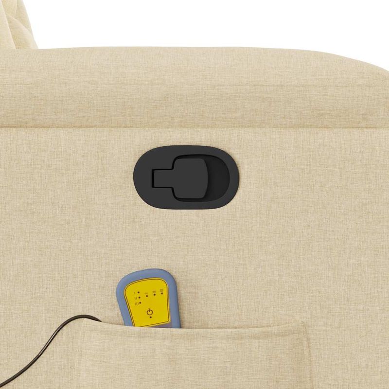 Ingrijire personala si Cosmetice - Sanatate si wellness - Articole wellness - Fotolii de masaj - Fotoliu rabatabil de masaj, crem, material textil - Infinity.ro