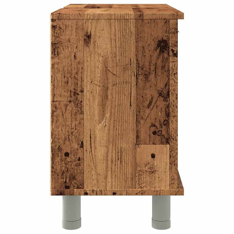 Casa si Gradina - Mobilier - Mobilier baie - Comode baie - Dulap de baie, lemn vechi, 60x32x53,5 cm, PAL - Infinity.ro
