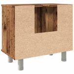 Casa si Gradina - Mobilier - Mobilier baie - Comode baie - Dulap de baie, lemn vechi, 60x32x53,5 cm, PAL - Infinity.ro