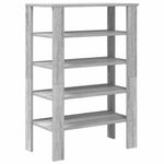Casa si Gradina - Mobilier - Organizare si depozitare - Organizator incaltaminte - Pantofar, gri sonoma61x32x87,5 cm, lemn prelucrat - Infinity.ro