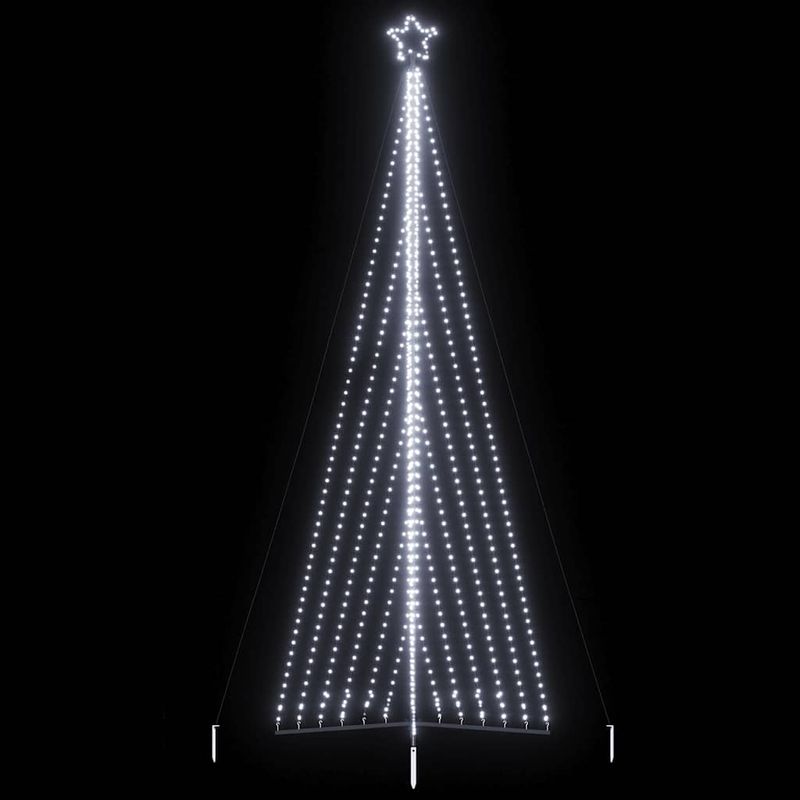 Casa si Gradina - Decoratiuni - Decoratiuni de sezon - Instalatie brad de Craciun 789 LED-uri, alb rece, 480 cm - Infinity.ro