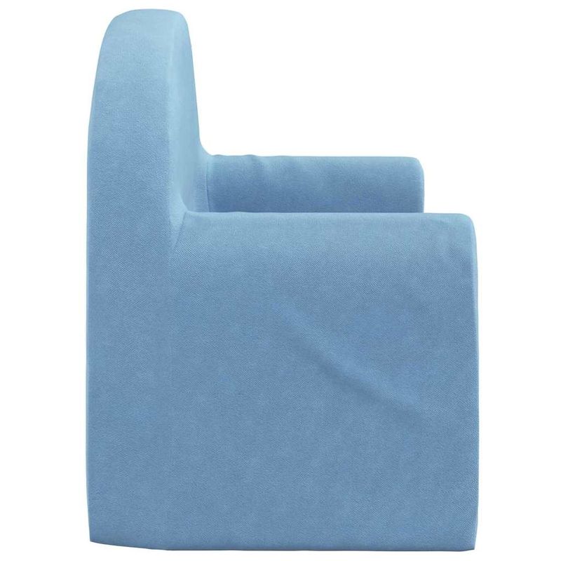 Casa si Gradina - Mobilier - Mobilier copii - Mobilier camera copiilor - Canapea pentru copii cu 2 locuri, albastru, plus moale - Infinity.ro