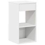 Casa si Gradina - Mobilier - Comode si corpuri - Noptiere - Noptiere cu sertar 2 buc Alb 35x34x66,5 cm - Infinity.ro