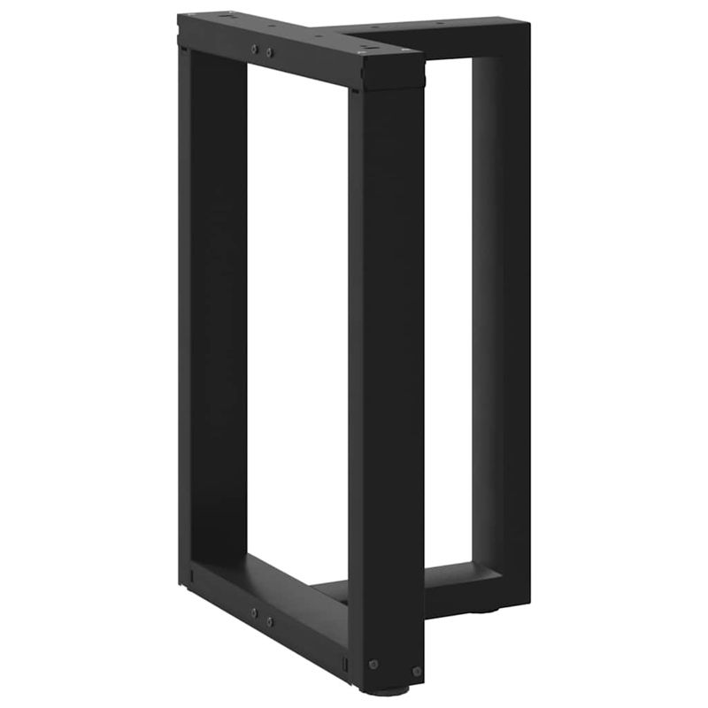 Casa si Gradina - Mobilier - Feronerie si accesorii mobila - Picioare pentru masa in forma de T, 2 buc Negru Otel, mărime 60x35x(72-73) cm - Infinity.ro