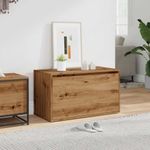 Casa si Gradina - Mobilier - Organizare si depozitare - Bancute - Banca de hol, stejar artizanal, 80x40x45 cm, PAL - Infinity.ro