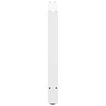 Casa si Gradina - Mobilier - Feronerie si accesorii mobila - Picioare masuta de cafea alb 2 buc 70x(72-73) cm otel - Infinity.ro