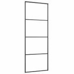 Casa si Gradina - Constructii - Usi interior, exterior si garaj - Usi interior - Usa glisanta cu set feronerie, 76x205 cm, sticla ESG/aluminiu - Infinity.ro