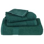 Casa si Gradina - Textile si covoare - Textile baie - Prosoape - Prosoape de dus 2 buc Verde 70x140 cm 360 g/m² 100% bumbac - Infinity.ro