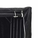 Casa si Gradina - Termice - Sobe, Seminee si accesorii - Accesorii seminee si sobe - Suport pentru lemne de foc cu capac de ploaie Otel galvanizat - Infinity.ro